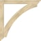 Ekena Millwork Thorton Traditional Rough Sawn Bracket, Douglas Fir, 4"W x 44"D x 44"H BKT04X44X44THR01RDF - alternate 2